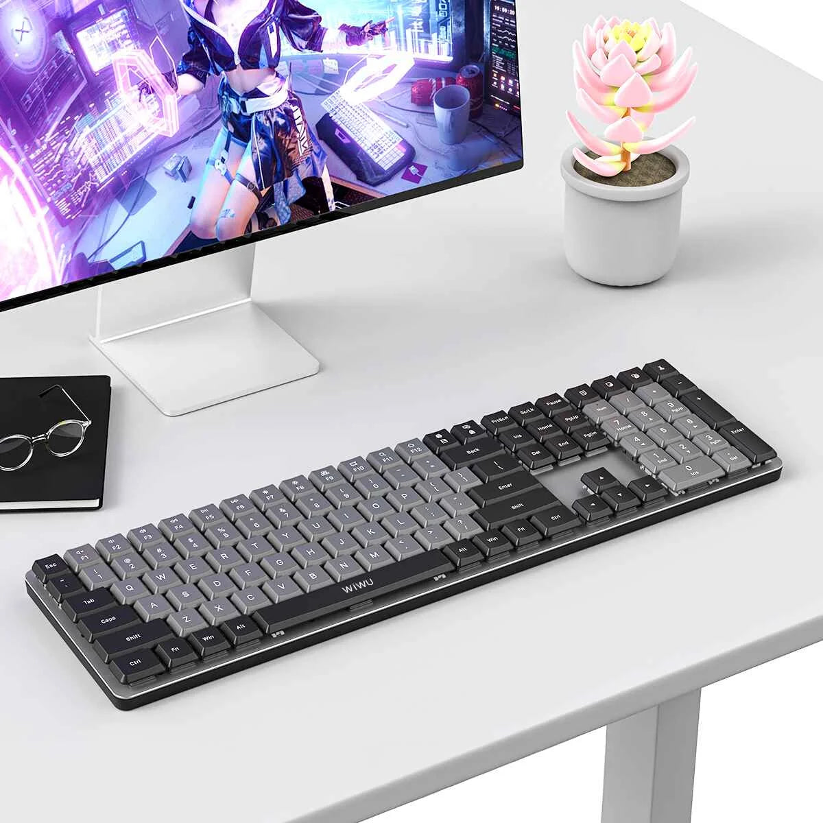 WiWU Mechanical Keyboard KB-01 Wired Office WiWU Mechanical Keyboard KB-01 Wired Office